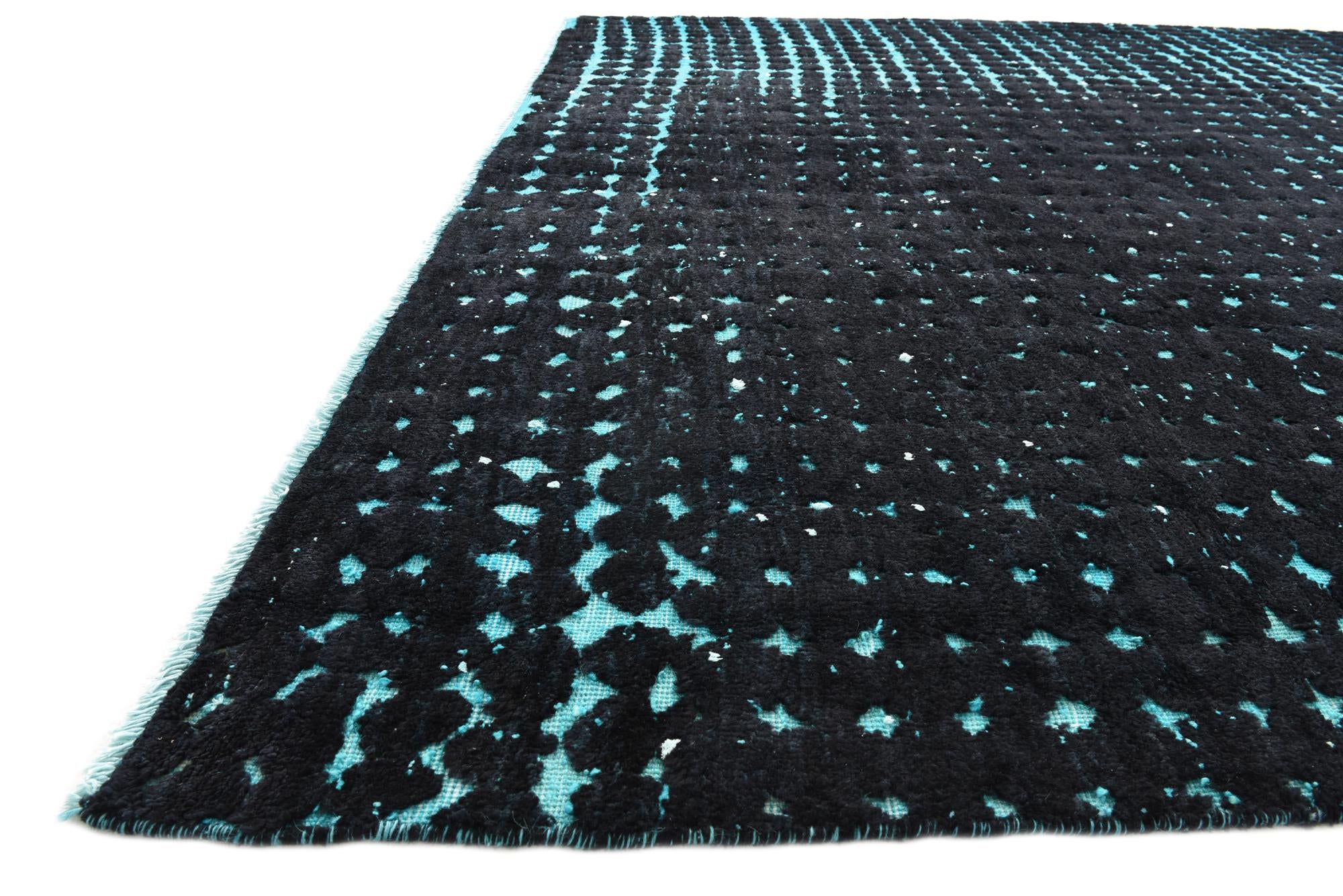 7' 9 x 9' 9 Hand Knotted Darya Wool Rug