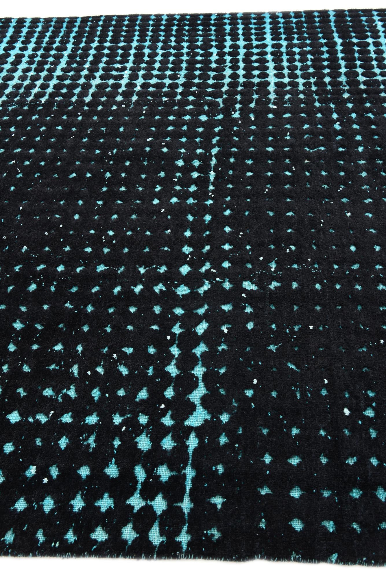 7' 9 x 9' 9 Hand Knotted Darya Wool Rug