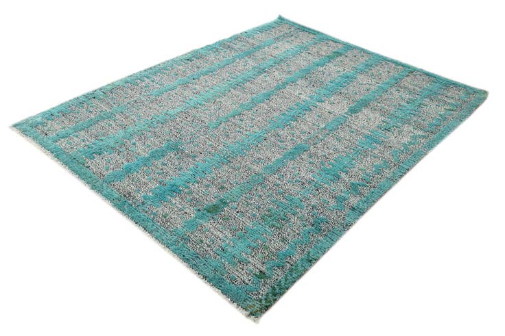 Detail image of 5' 4 x 7' Hand Knotted Darya Wool Rug