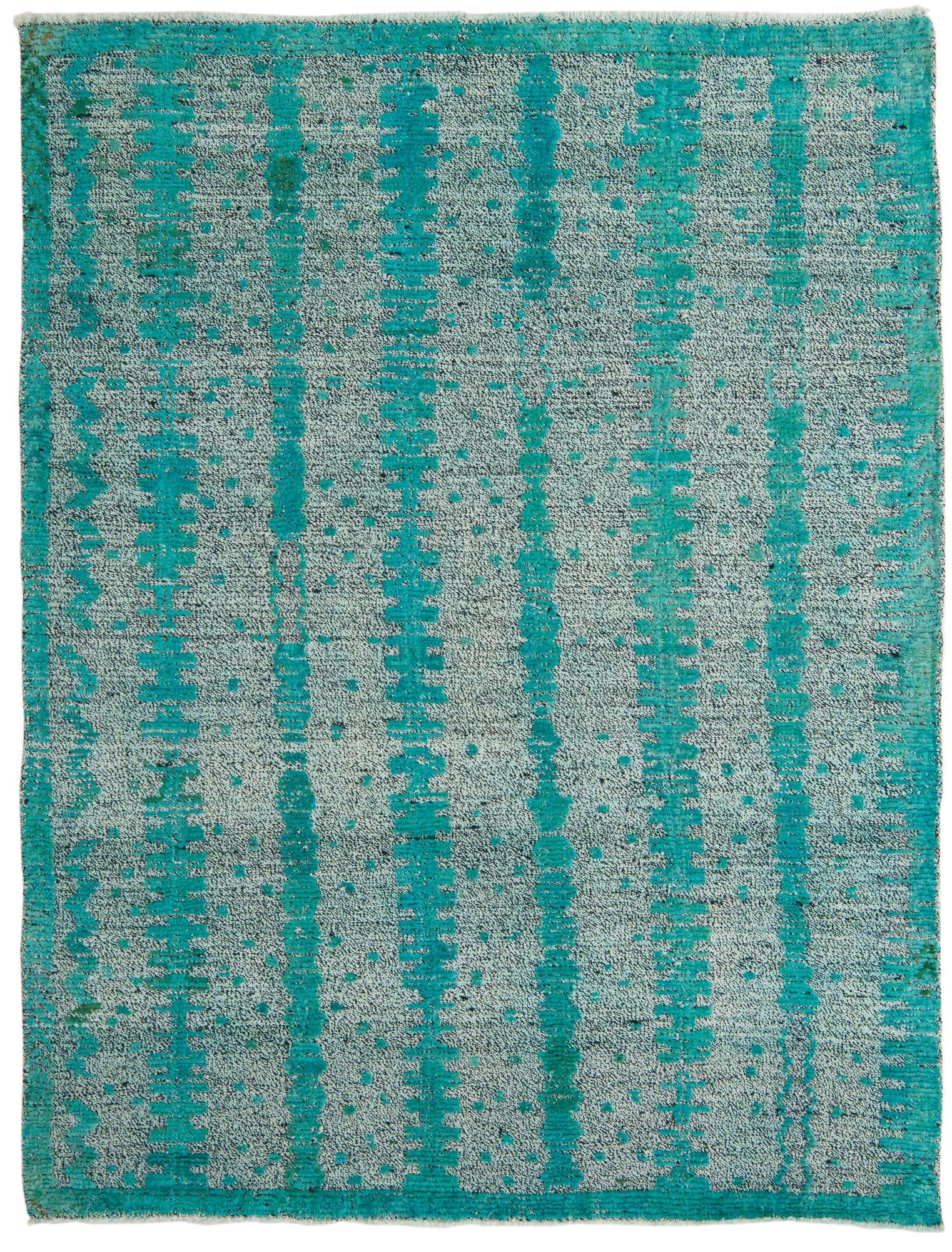 5' 4 x 7' Hand Knotted Darya Wool Rug