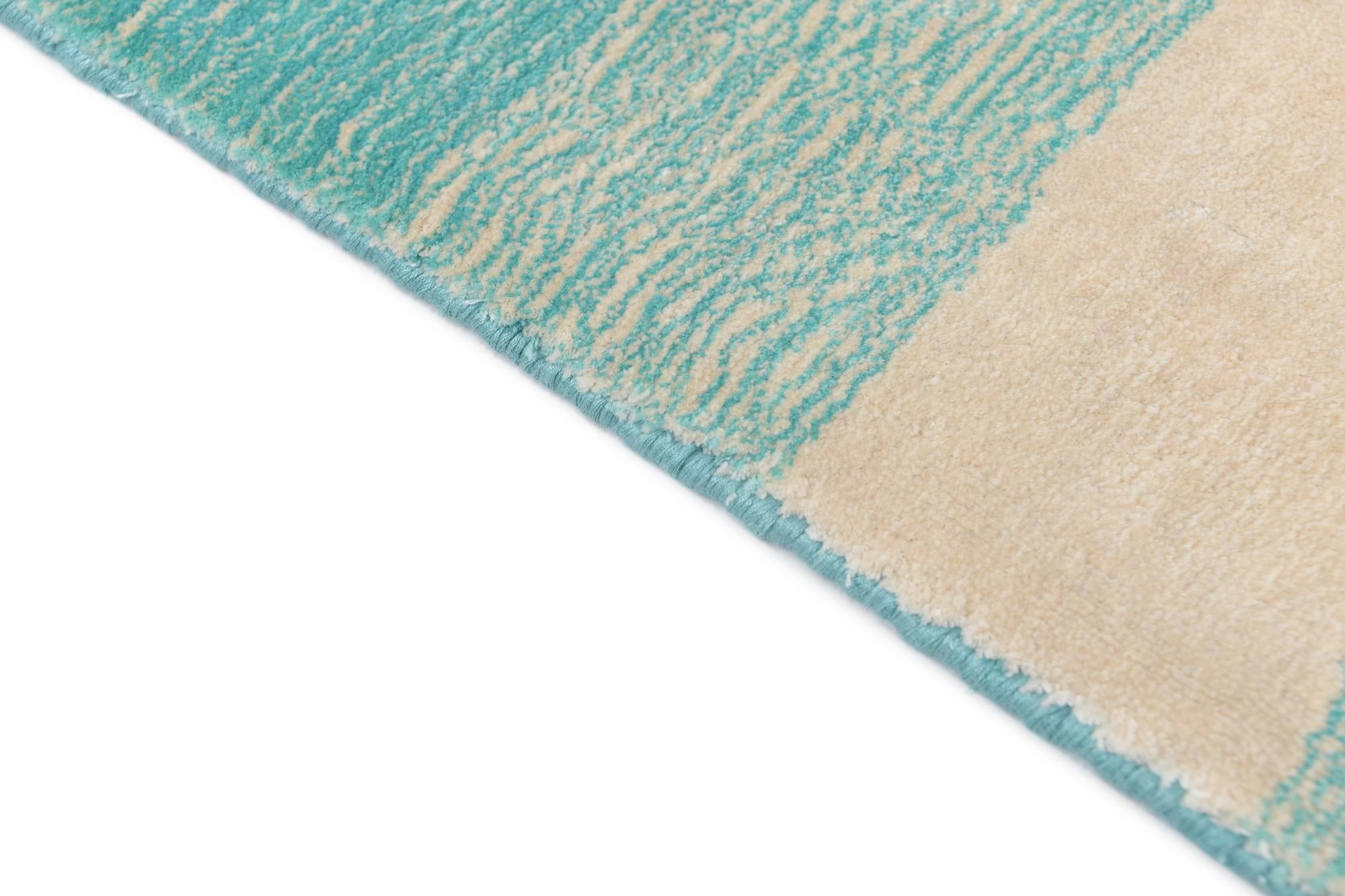6' 7 x 9' 9 Hand Knotted Darya Wool Rug