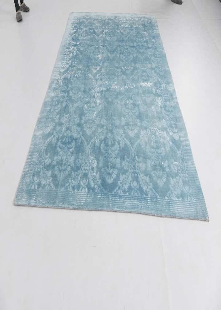 6' 8 x 10' 2 Hand Knotted Darya Wool Rug