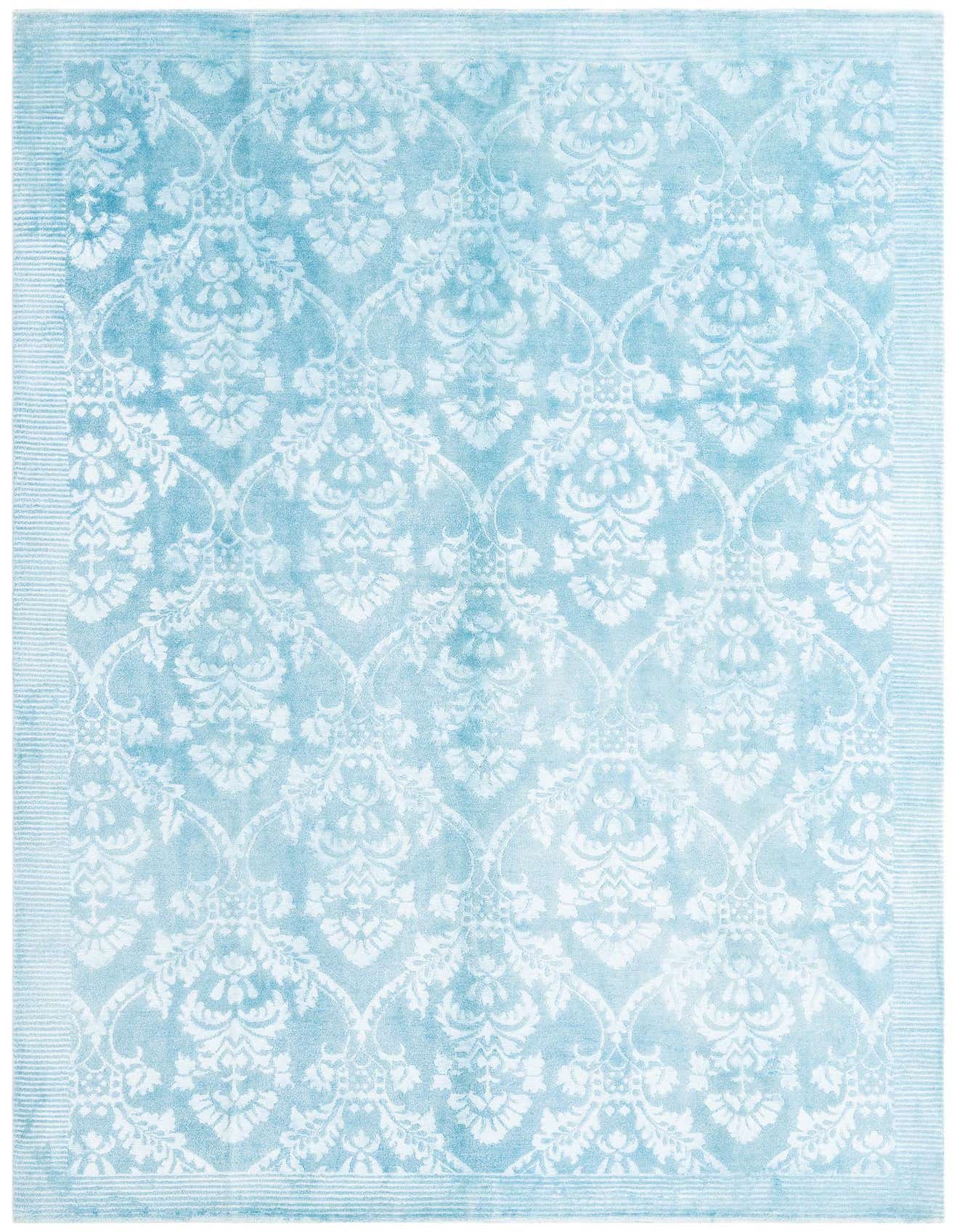 6' 8 x 10' 2 Hand Knotted Darya Wool Rug