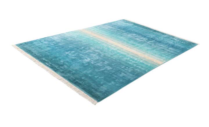 6' 7 x 9' 10 Hand Knotted Darya Wool Rug