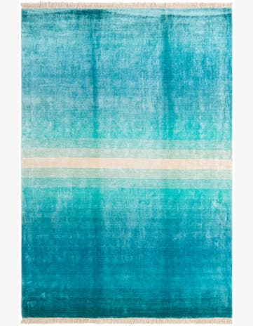 6' 7 x 9' 10 Hand Knotted Darya Wool Rug