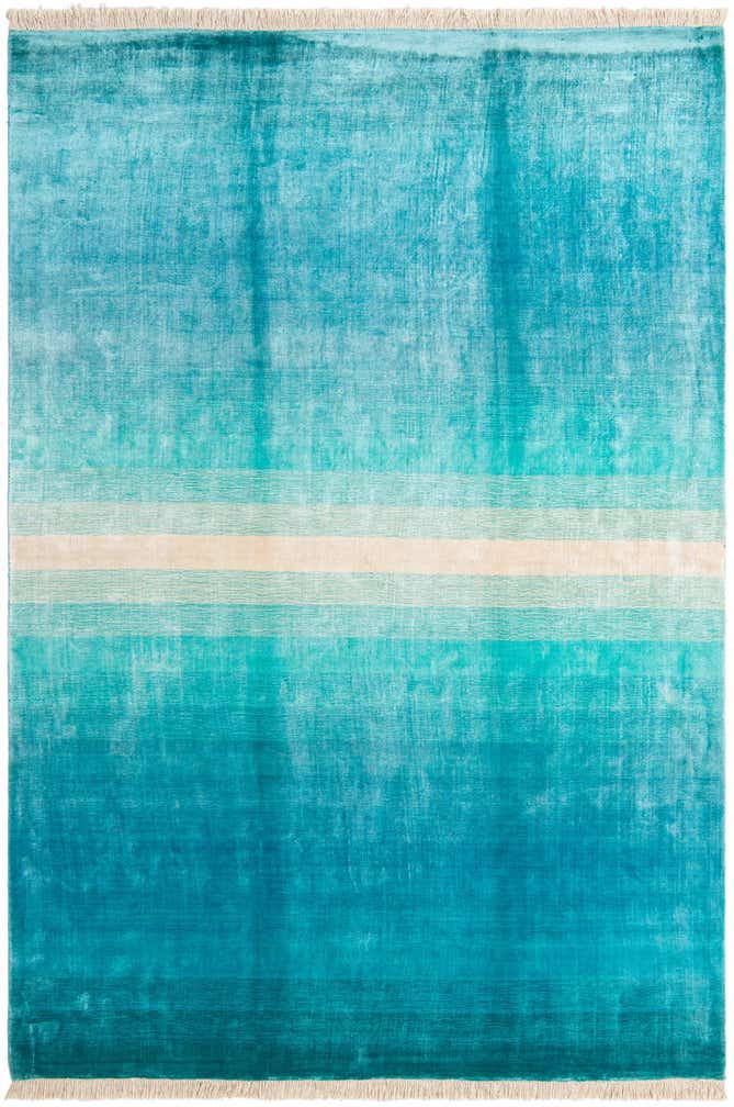 6' 7 x 9' 10 Hand Knotted Darya Wool Rug