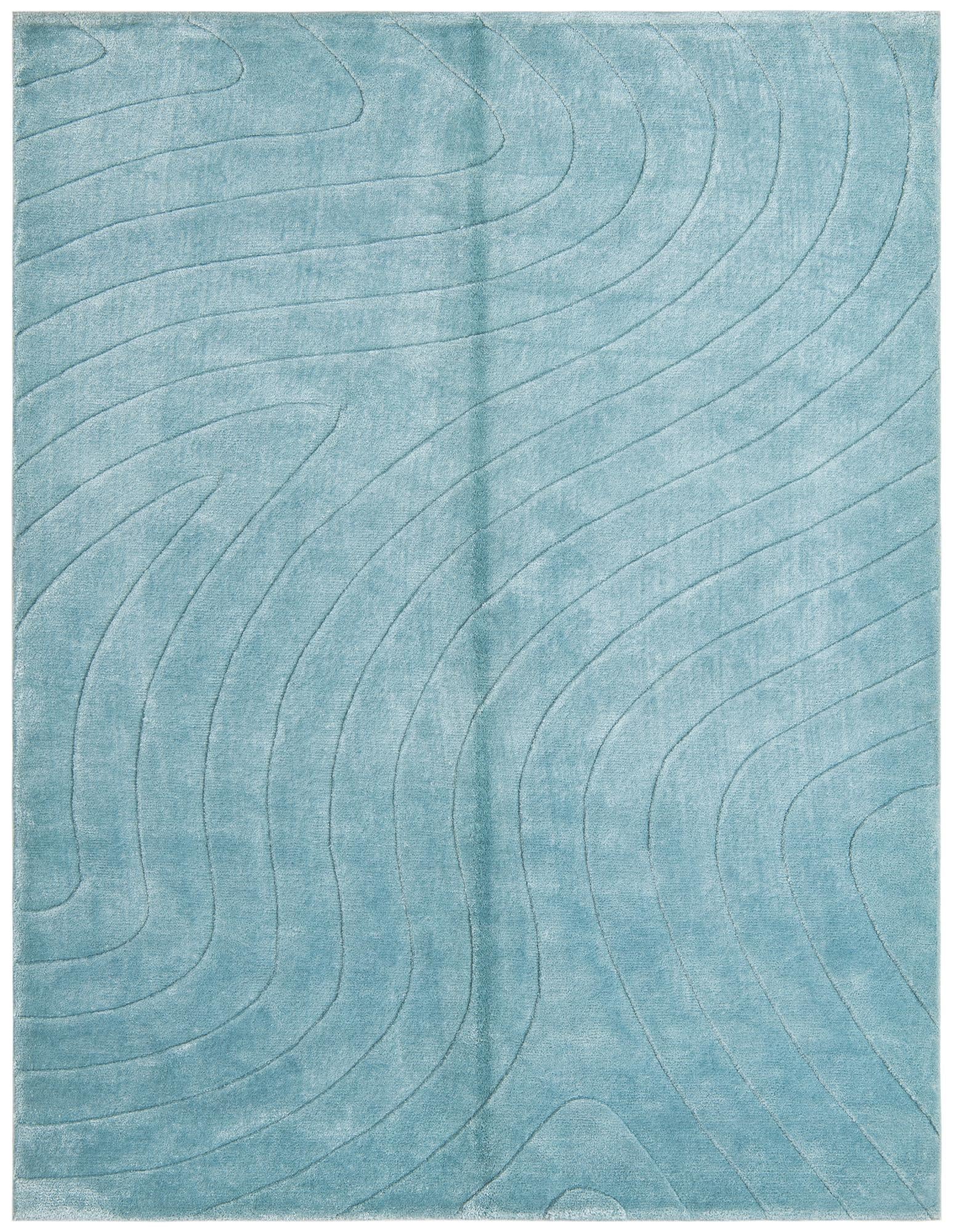 5' 1 x 6' 7 Hand Knotted Darya Wool Rug