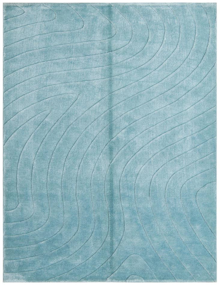 Detail image of 5' 1 x 6' 7 Hand Knotted Darya Wool Rug