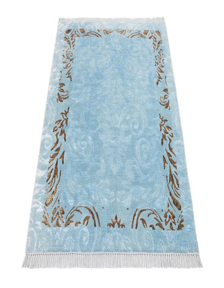 Detail image of 2' 10 x 4' 10 Hand Knotted Darya Wool Rug