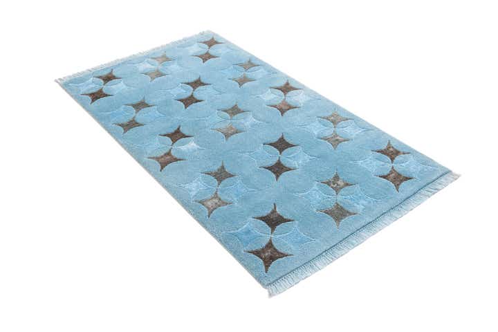 2' 10 x 4' 11 Hand Knotted Darya Wool Rug