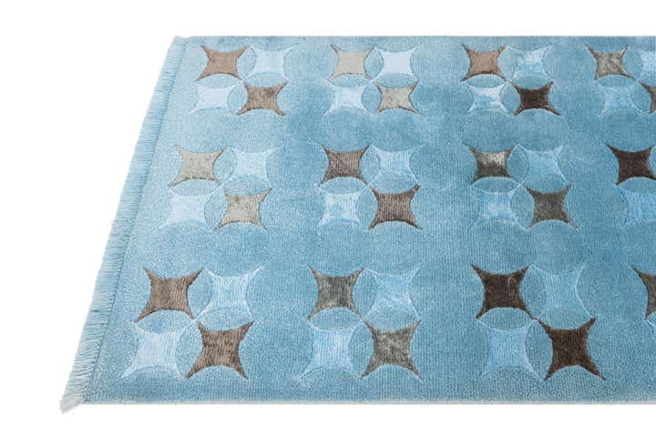 2' 10 x 4' 11 Hand Knotted Darya Wool Rug
