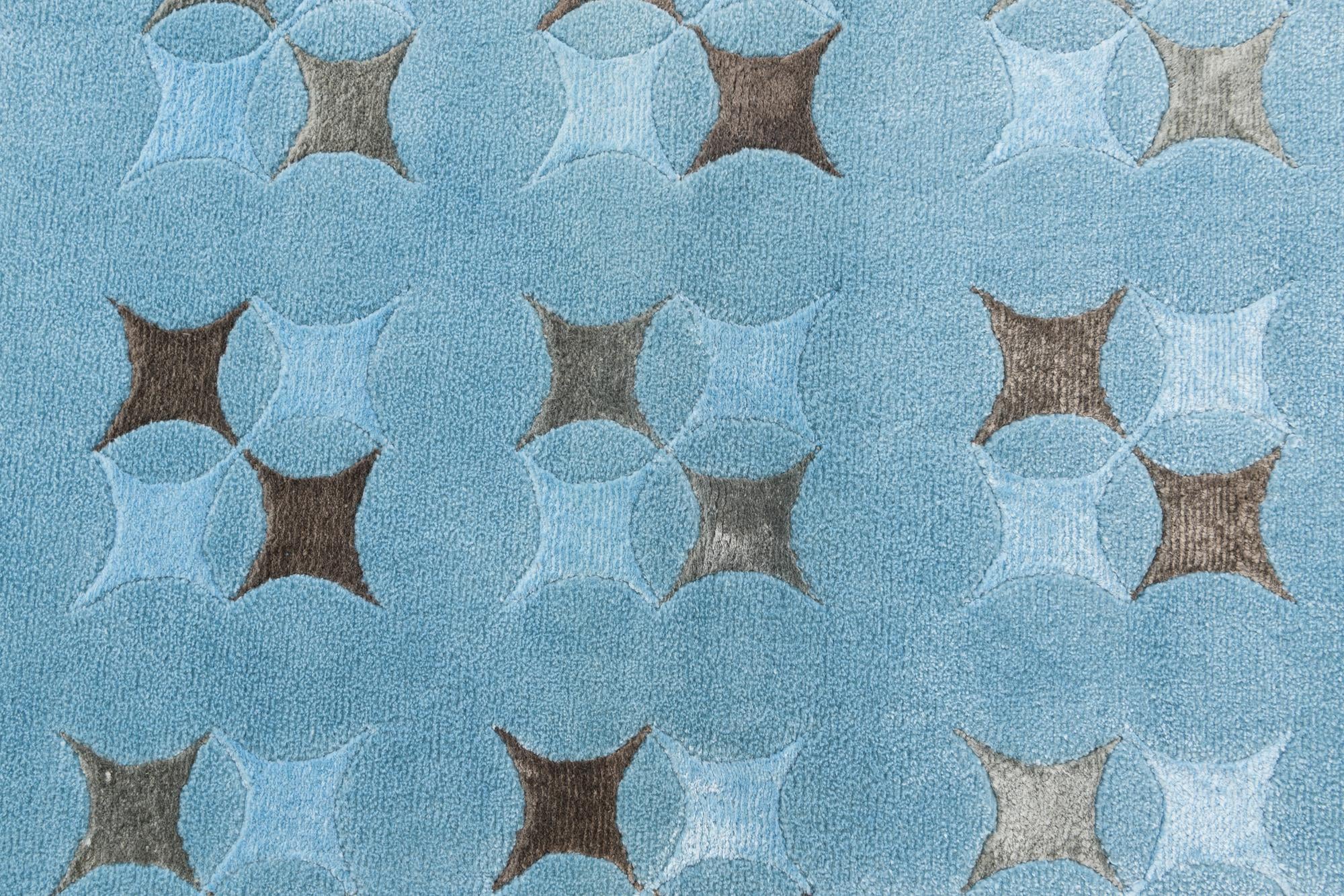 2' 10 x 4' 11 Hand Knotted Darya Wool Rug