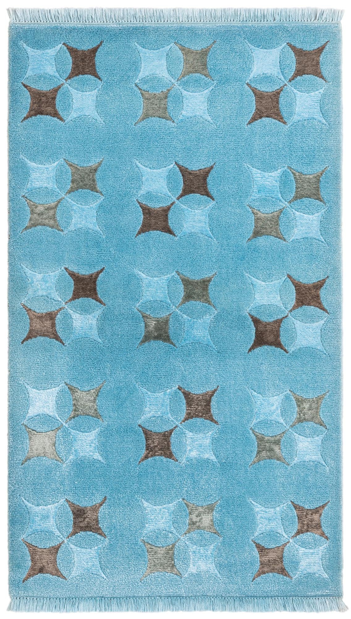 2' 10 x 4' 11 Hand Knotted Darya Wool Rug