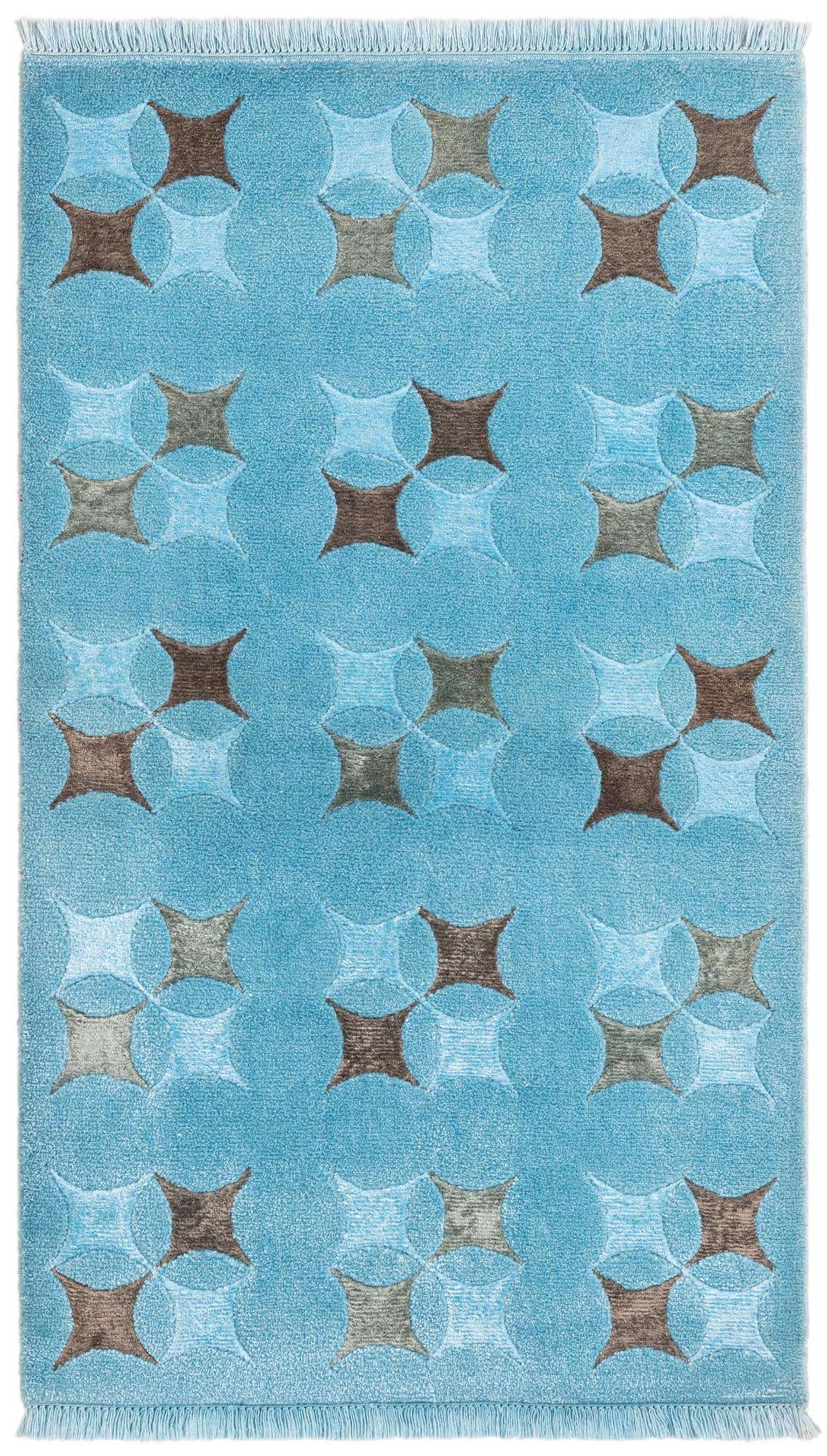 2' 10 x 4' 11 Hand Knotted Darya Wool Rug