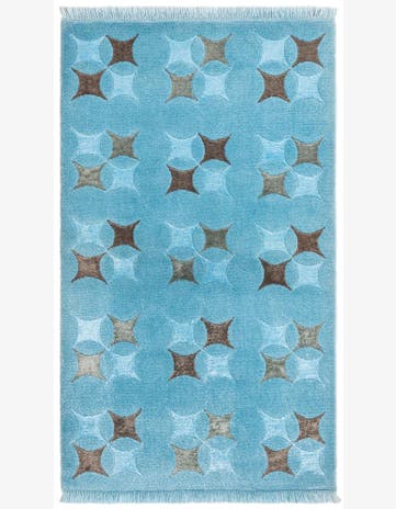 2' 10 x 4' 11 Hand Knotted Darya Wool Rug