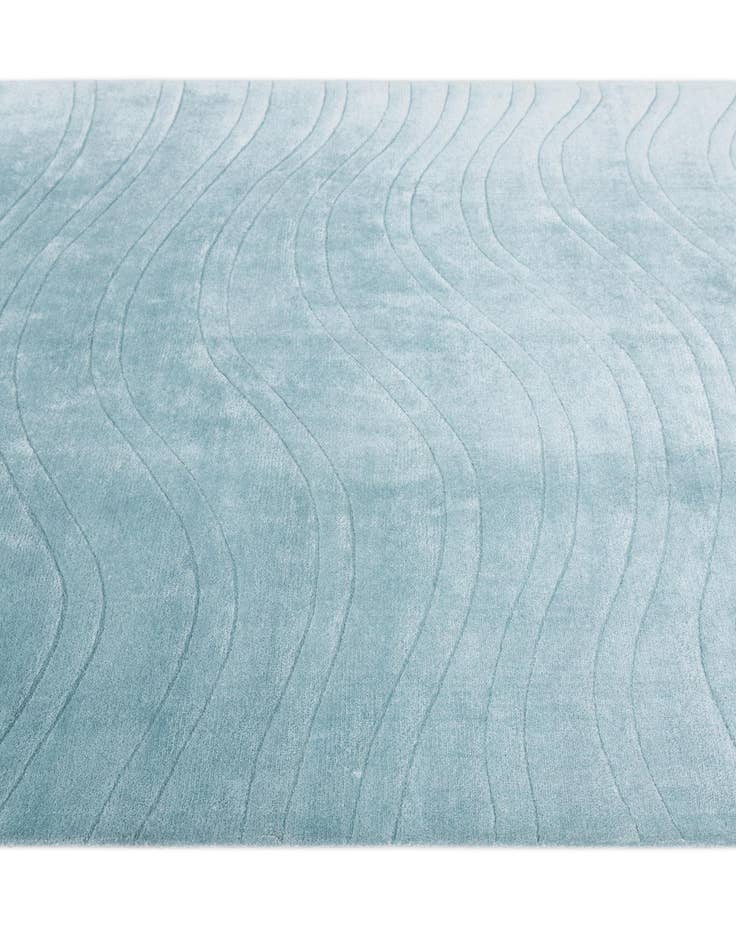 Detail image of 5' 8 x 8'  Hand Knotted Darya Wool Rug