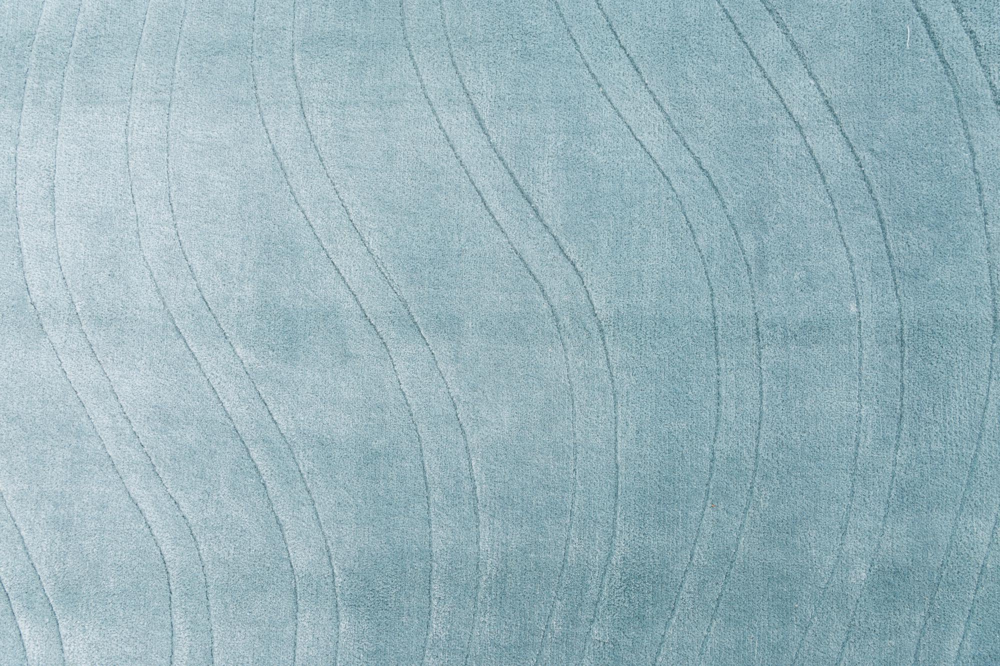 5' 8 x 8' Hand Knotted Darya Wool Rug