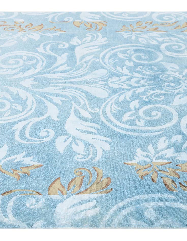 Detail image of 5' 10 x 8'  Hand Knotted Darya Wool Rug