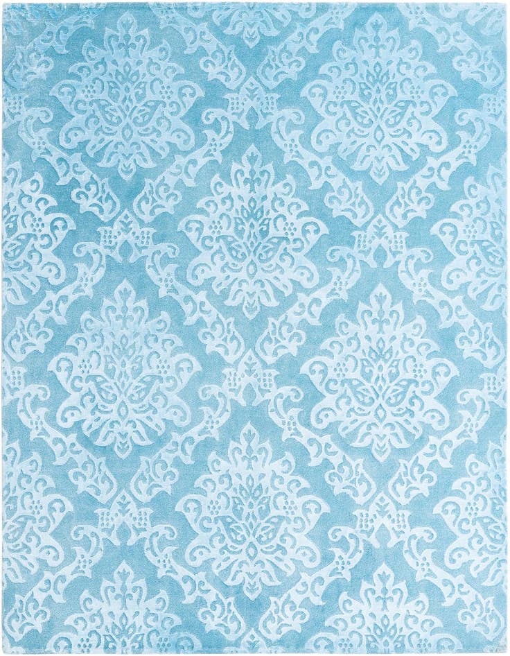 Detail image of 5' 8 x 7' 11 Hand Knotted Darya Wool Rug