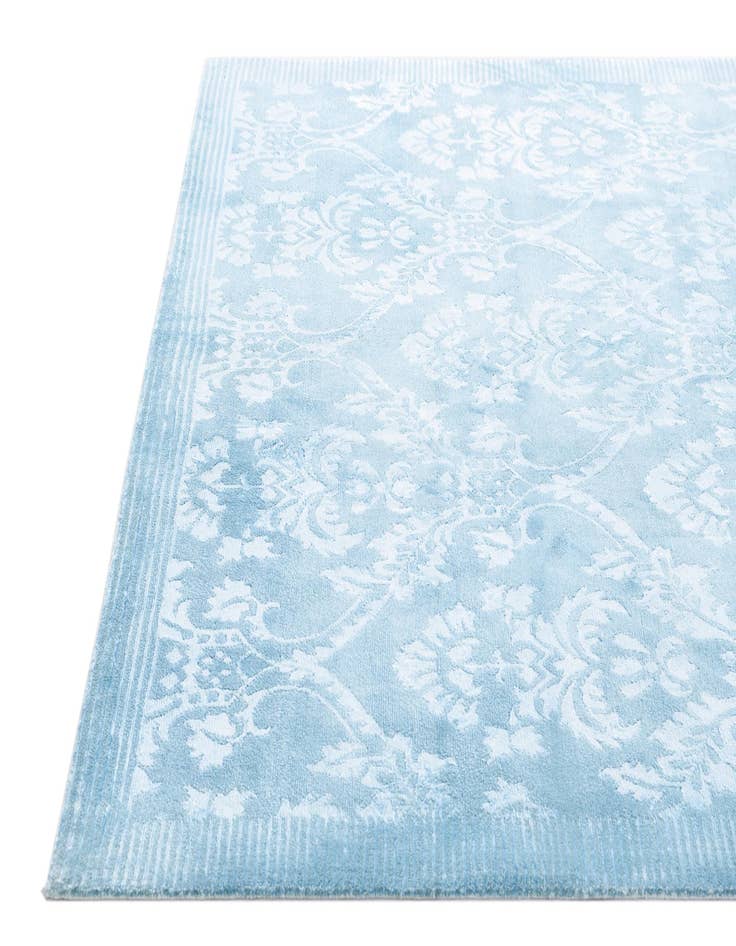 Detail image of 5' 10 x 8'  Hand Knotted Darya Wool Rug