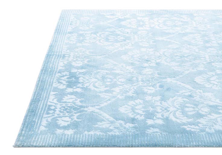 Detail image of 5' 10 x 8' Hand Knotted Darya Wool Rug