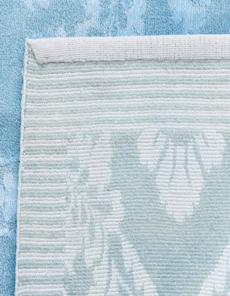 Detail image of 5' 10 x 8'  Hand Knotted Darya Wool Rug