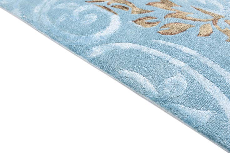 Detail image of 5' 9 x 8' Hand Knotted Darya Wool Rug