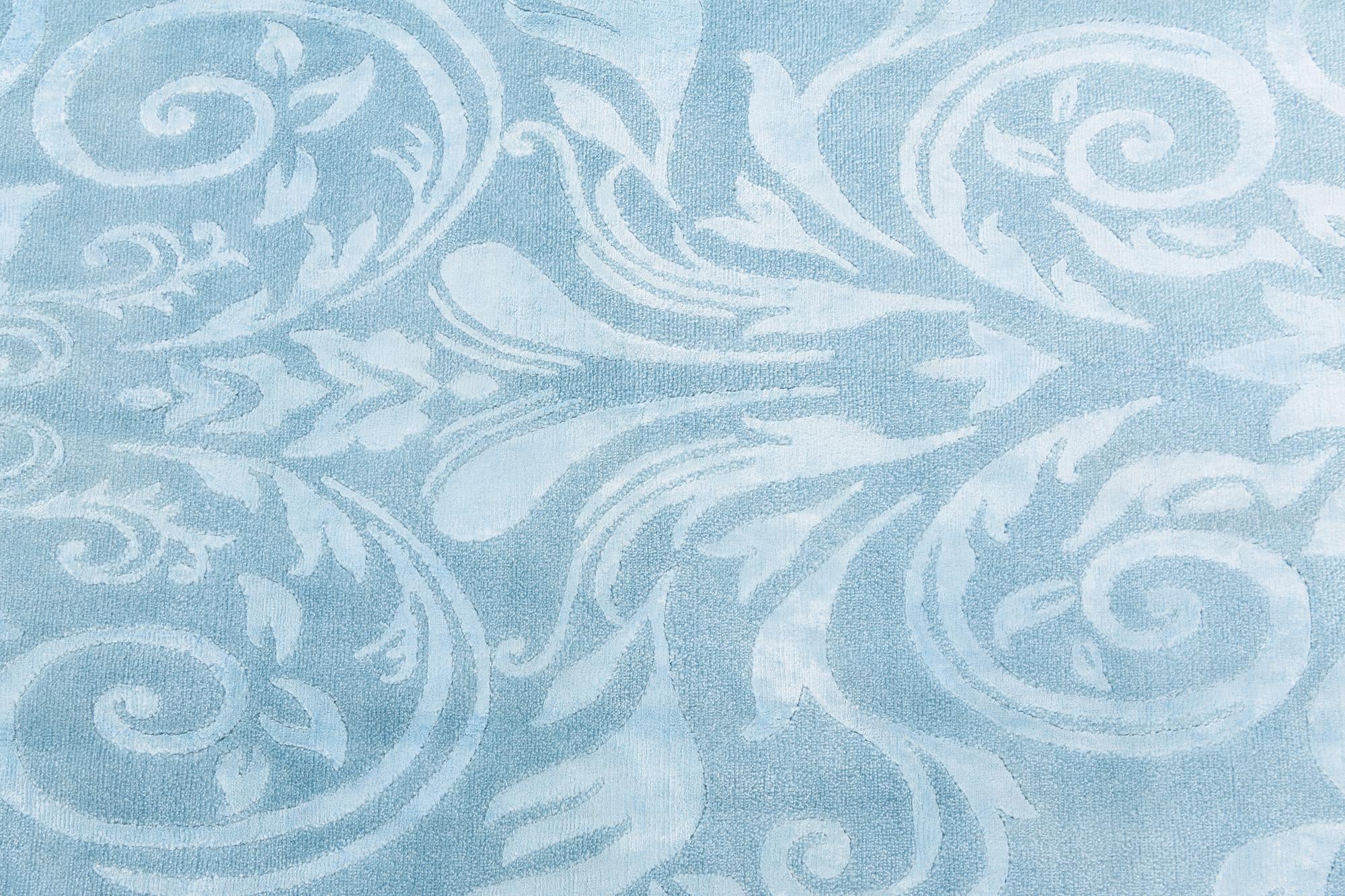 5' 9 x 8' Hand Knotted Darya Wool Rug