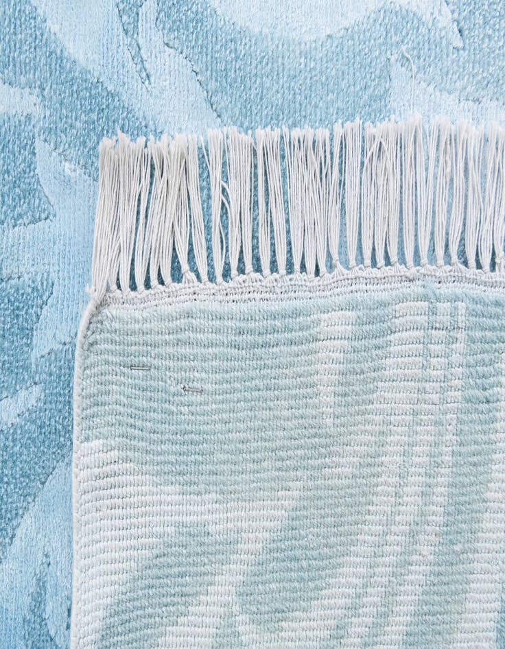 Detail image of 5' 9 x 8'  Hand Knotted Darya Wool Rug