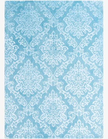 5' 8 x 7' 11 Hand Knotted Darya Wool Rug