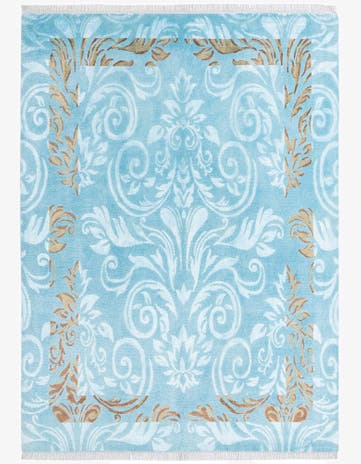 5' 10 x 8' Hand Knotted Darya Wool Rug