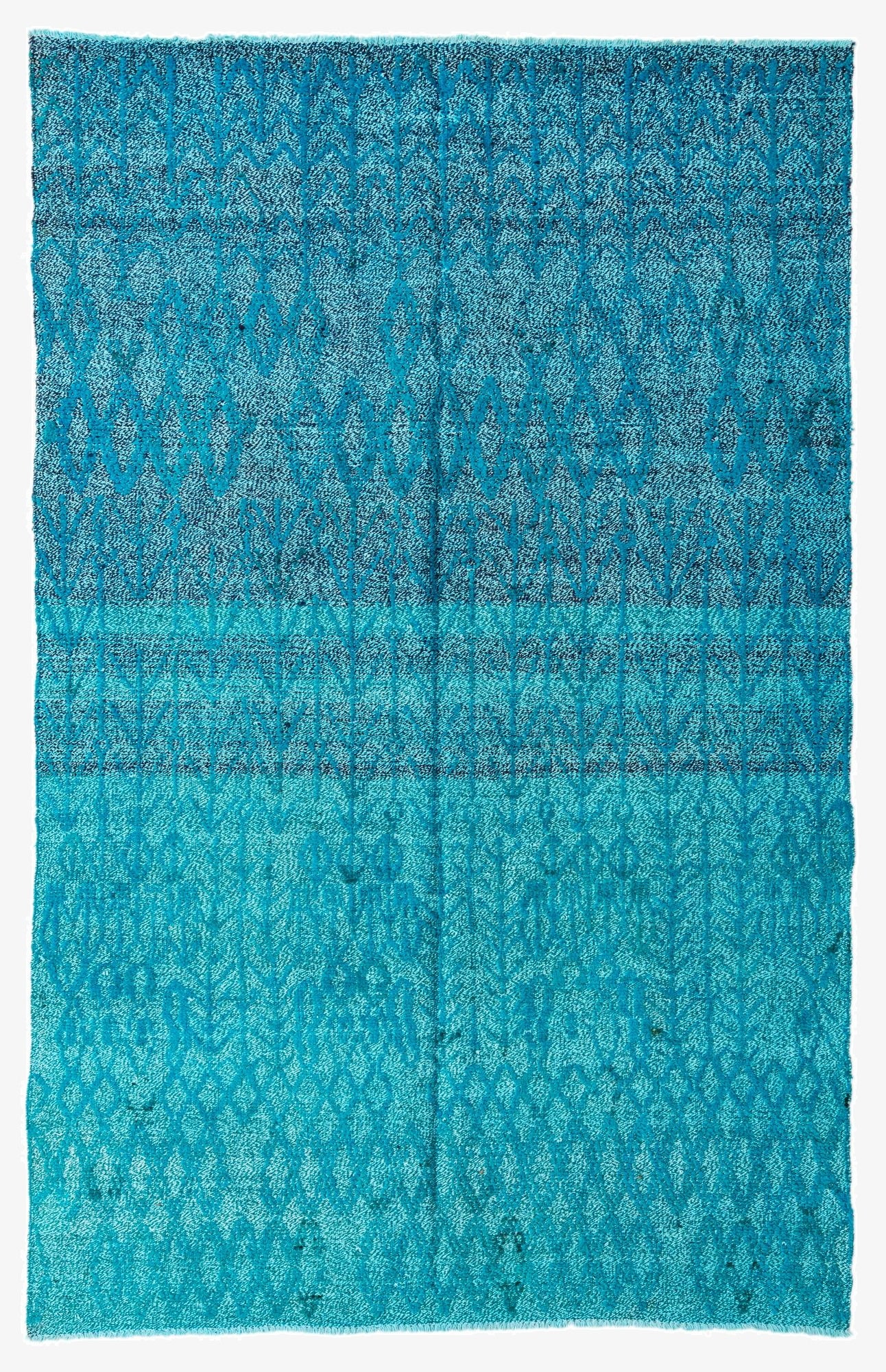 5' 4 x 8' 5  Hand Knotted Darya Wool Rug