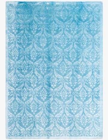 6' 9 x 9' 5 Hand Knotted Darya Wool Rug