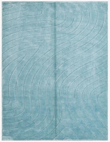 5' 1 x 6' 7 Hand Knotted Darya Wool Rug