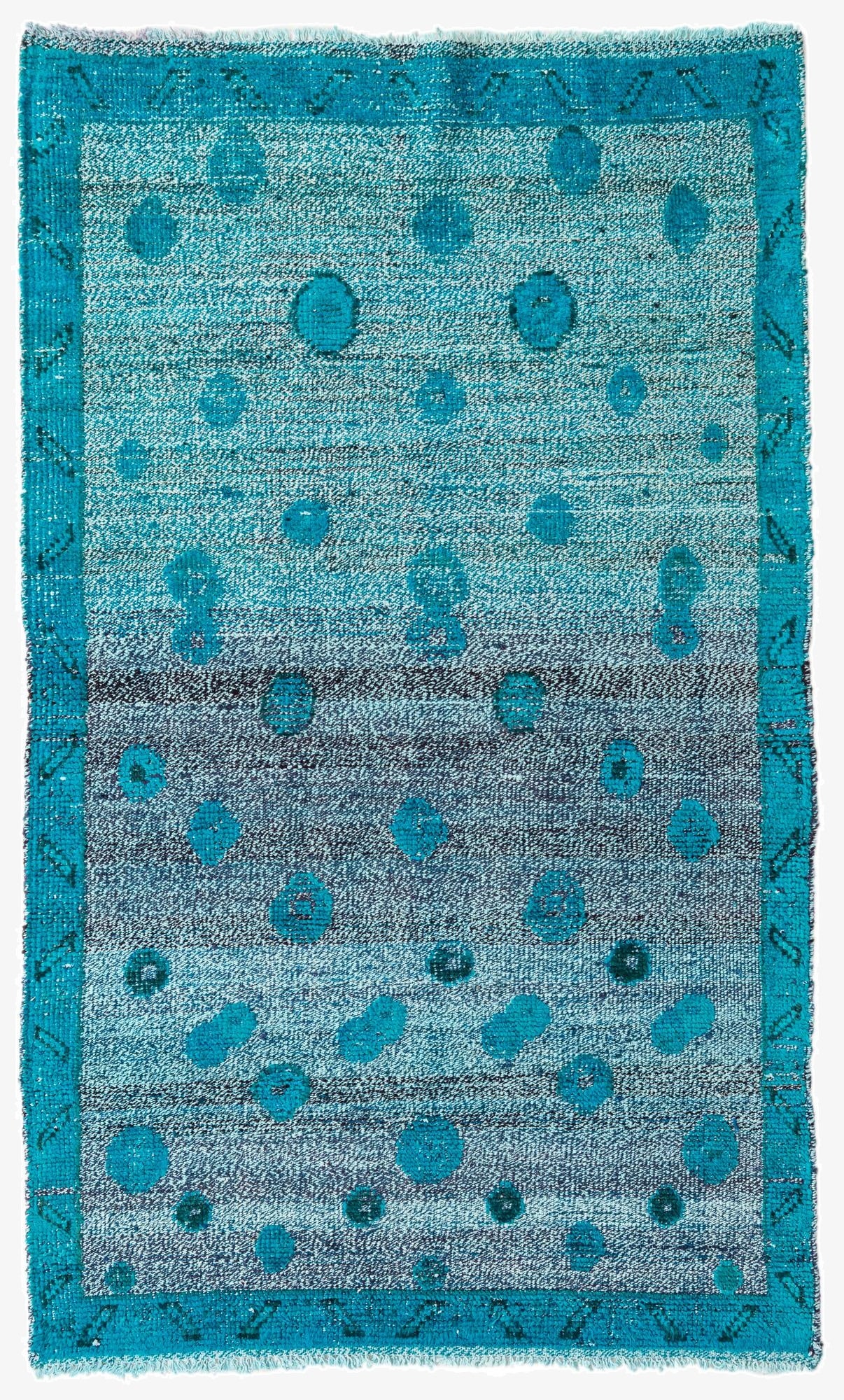 3' 10 x 6' 5  Hand Knotted Darya Wool Rug