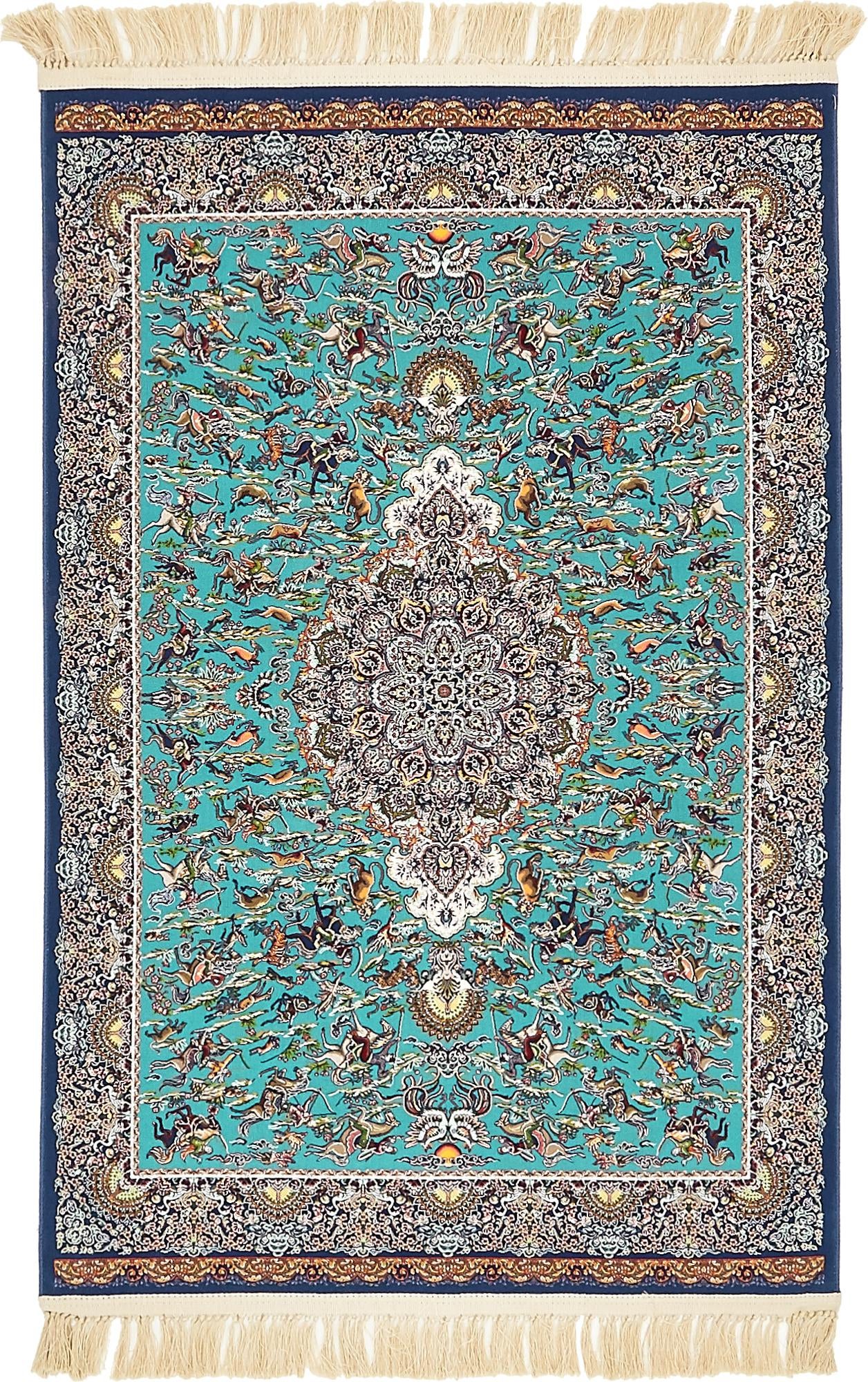 Turquoise Dynasty Rug