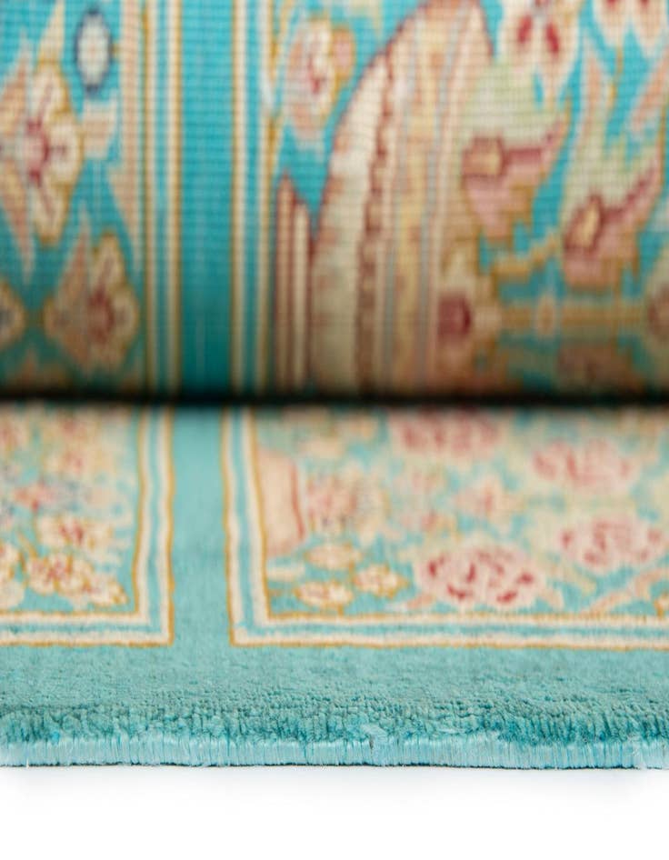 Detail image of 1' 11 x 2' 11 Ghom Silk Rug