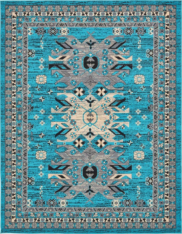 Detail image of 7' x 10' Heris Rug