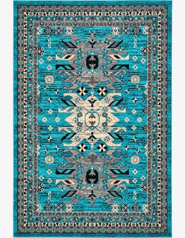 6' x 9' Heriz Design Rug
