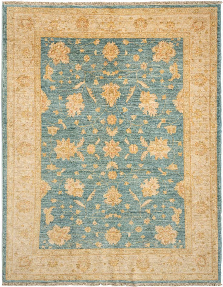 Detail image of 5' 1 x 6' 8 Kaizar Wool Rug
