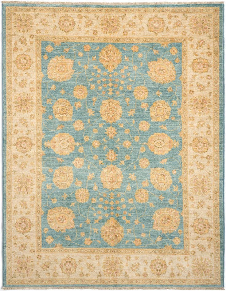 Detail image of 4' 11 x 6' 7 Kaizar Wool Rug