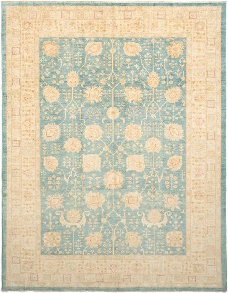 Detail image of 8' 4 x 11' 3 Kaizar Wool Rug