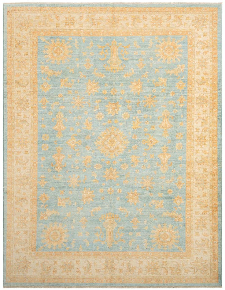 Detail image of 8' 6 x 11' 7 Kaizar Wool Rug