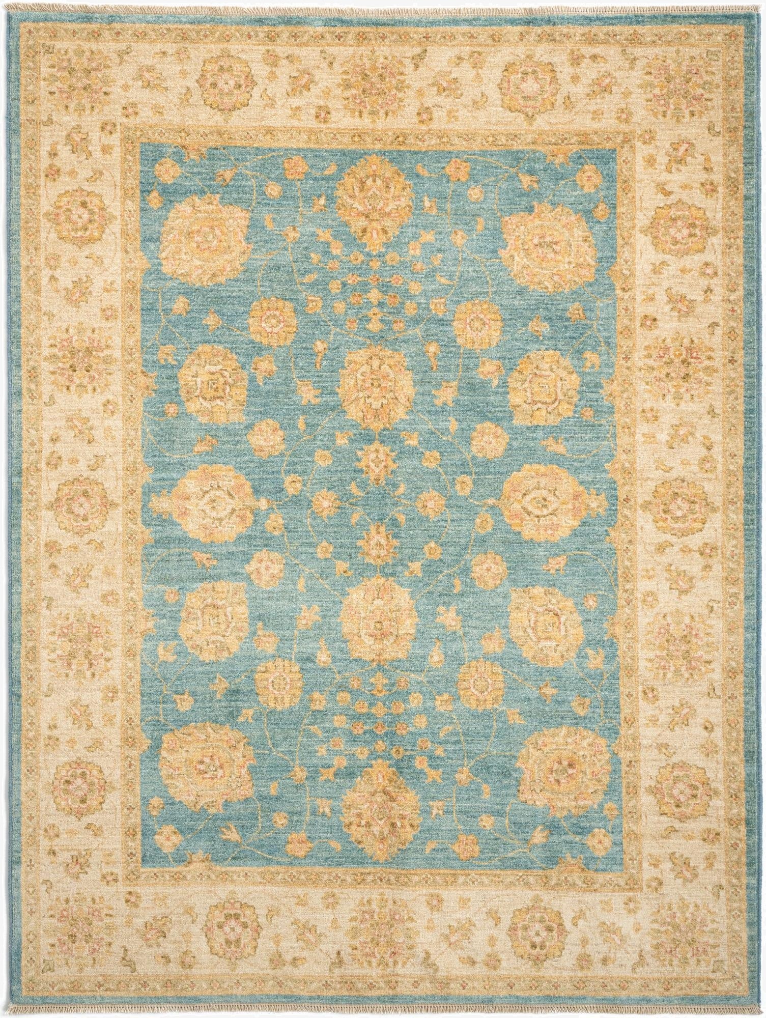 4' 11 x 6' 7 Kaizar Wool Rug