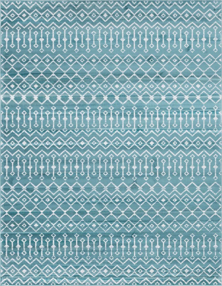 Detail image of 9' x 12' Kasbah Trellis Rug
