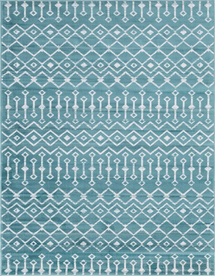 Detail image of 6' x 9' Kasbah Trellis Rug