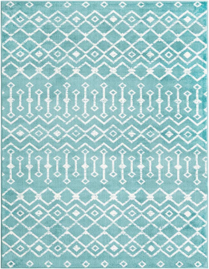 Detail image of 5' 3 x 8' Kasbah Trellis Rug