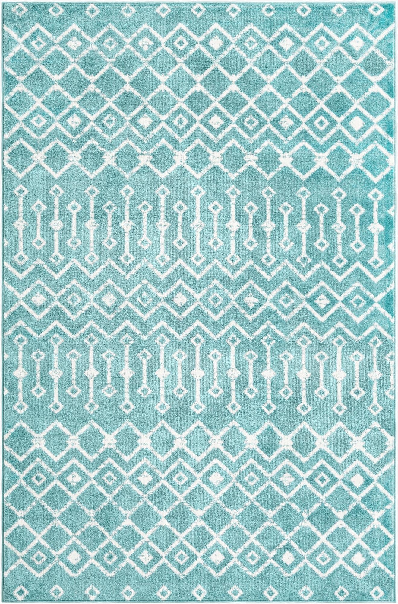 Primary image 5' 3 x 8' Kasbah Trellis Rug