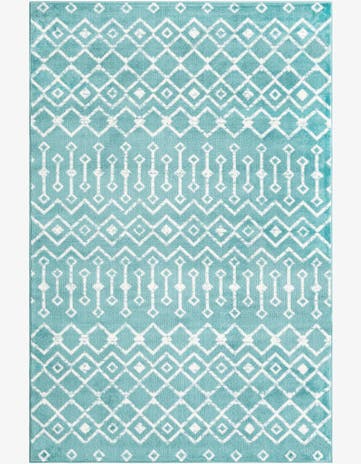 5' 3 x 8' Kasbah Trellis Rug