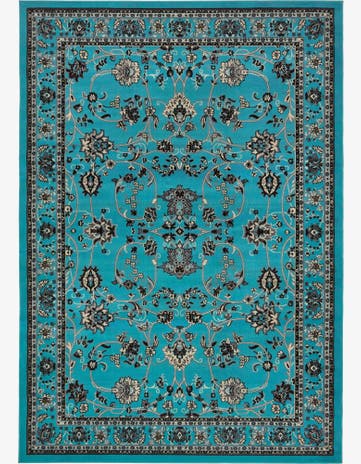 7' x 10' Kashan Design Rug